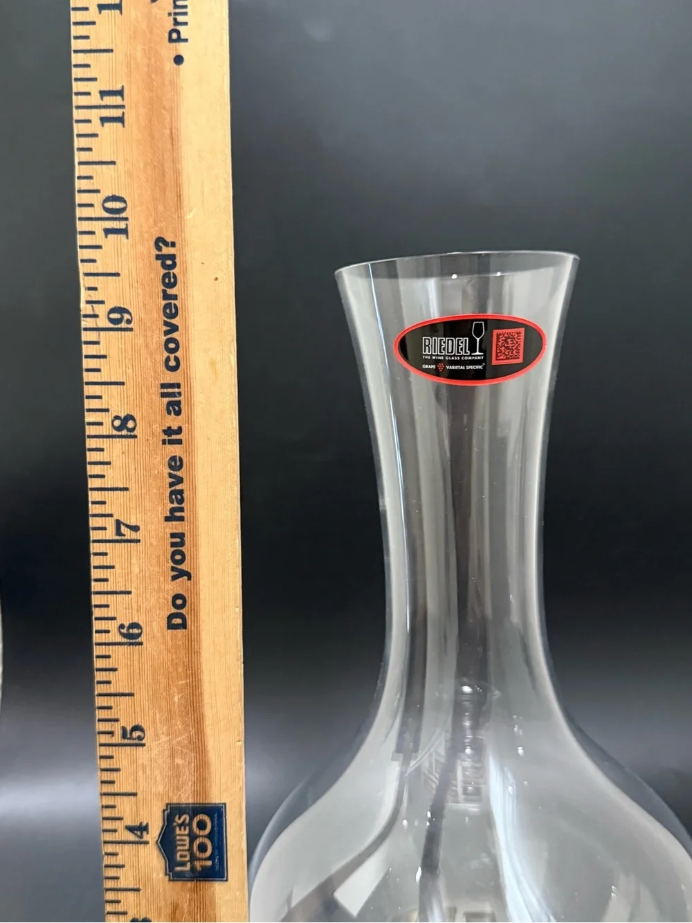 RIEDEL Bravissimo Syrah Larousse Devins Balloon Decanter Wine Carafe